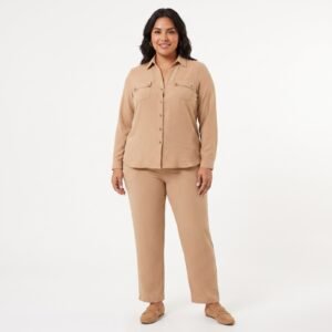 Conjunto beige belfem
